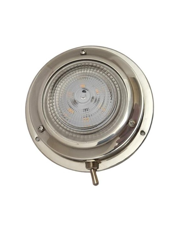 Hollex Plafonnihre opbouw rvs304 12V LED warm wit div maten