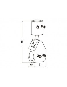 Buiskapbeslag RVS... 2