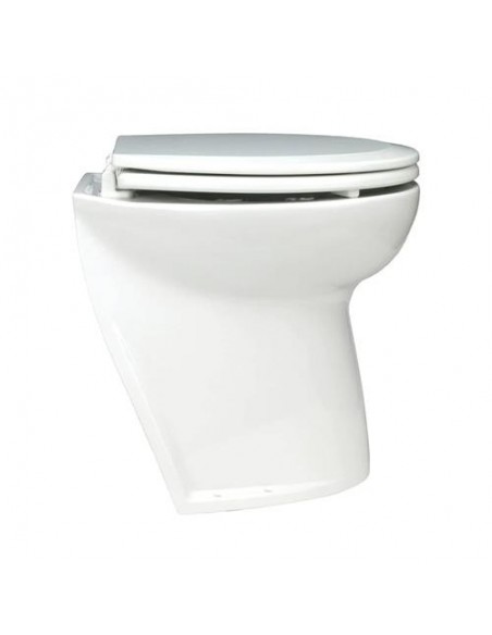 Jabsco Toilet DF14 schuin 24V met magneetklep / SC