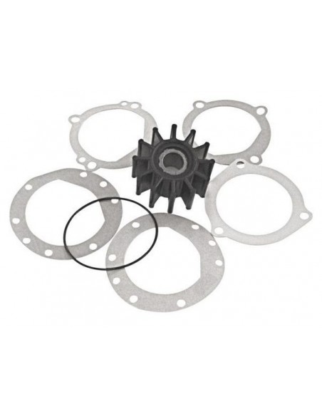 Neoprene inboard impeller key drive met pakking & kap