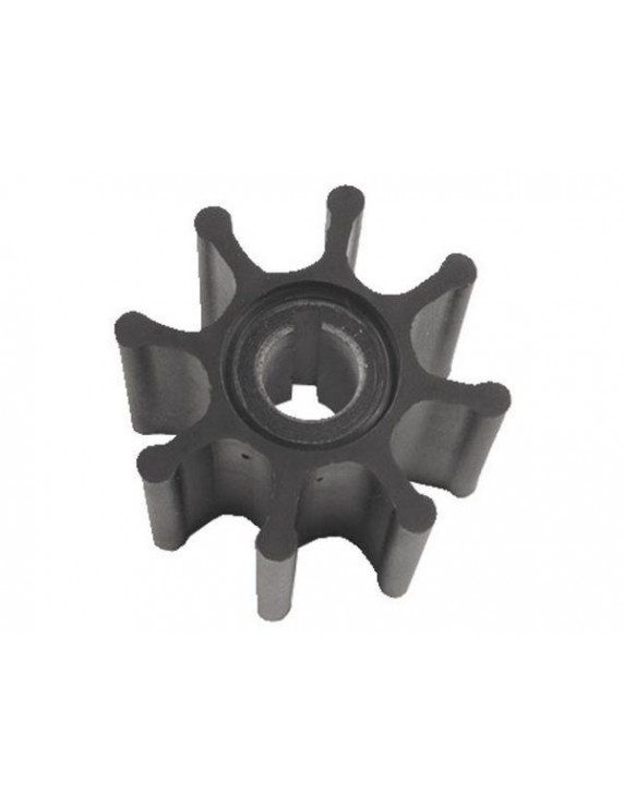 Neoprene inboard impeller key drive met kap