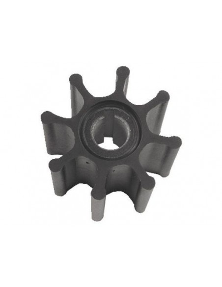 Neoprene inboard impeller key drive met kap