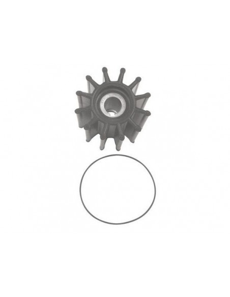 Neoprene inboard impeller key drive met pakking & kap
