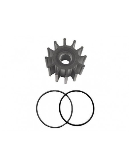 Neoprene inboard impeller spline drive met pakking