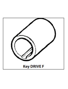 Neoprene outboard impeller key drive 2