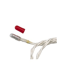 Rood kapje kompas licht (zonder lampje) 2