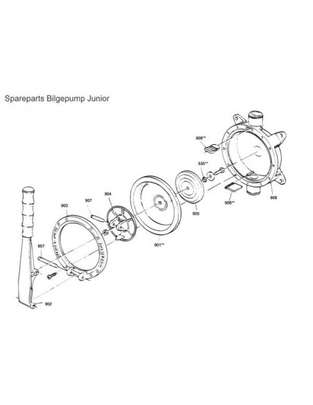 RM69 Set kleppen voor junior(JRBP)