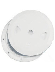 Inspectieluik rond met verborgen schroefgaten 139 mm