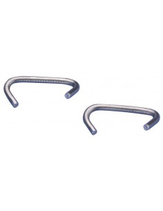 elastiekkrammen rvs, 3-5mm 2