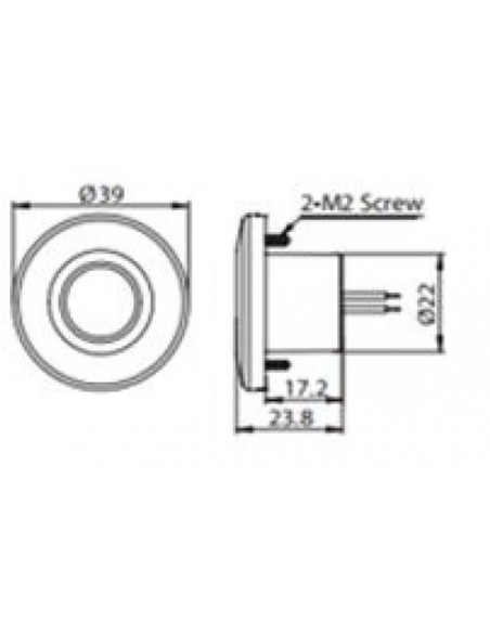 Hollex LED Traplamp Rond 12V 