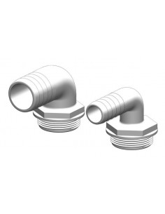 Aquavalve 90° div. maten wit of zwart 2