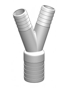 Y verloop 25mm-25mm-38mm