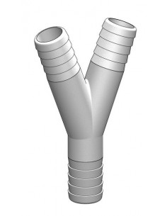 Y verloop 19mm-19mm-25mm