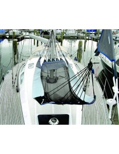 Hangmat met voorstagbevestiging