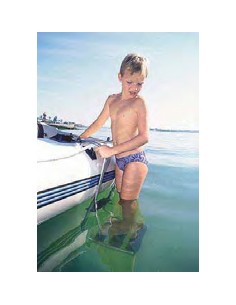 Zwemtrap voor opblaasboten