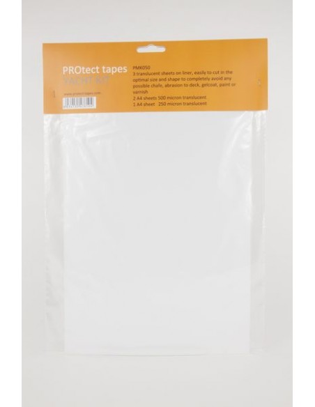 Jacht kit 3 transparante micron vellen 
