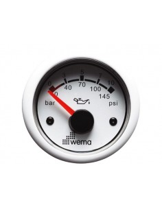 Wema oliedrukmeter wit of zwart,  2