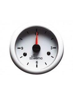 Wema klok zwart of wit