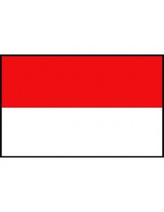 VLAG ROOD-WIT 70X100