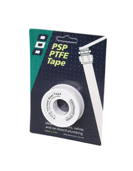 P.T.F.E THREAD TAPE WHITE 12MMX12M