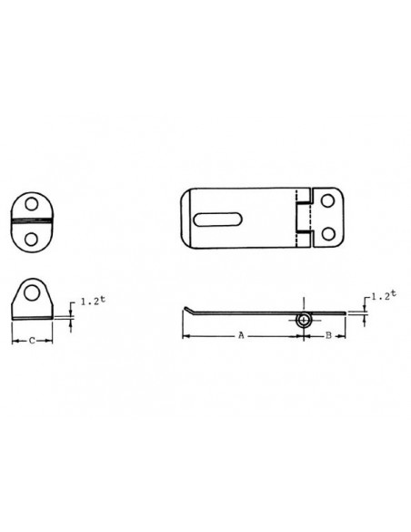 OVERVAL RVS 47,5 MM VAST