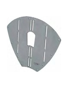 STEM PROTECTION ST/STEEL + HOLE 32X27CM