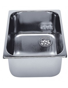 Wasbakje rvs 298 x 236 x 150 mm.