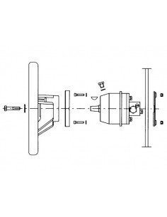 39422X/UP33F STUURPOMP HYDRA UP3 2