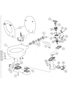 SERVICE KIT A Toilet 29045-3000 vanaf 2008 2