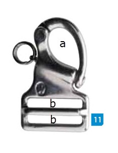 Band musketonhaak voor 20mm 2