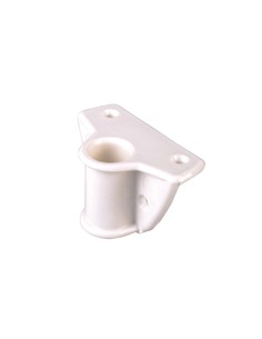 Roeidolpot nylon top of zij montage wit of zwart