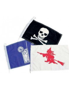 Vlag Piraten 30x45 cm