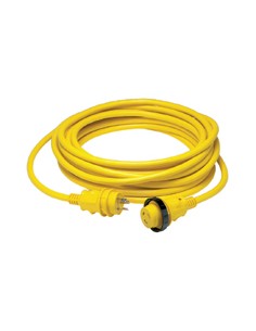 199119 Walstroomkabel US 30A - 125V geel 