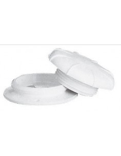 Ring en deksel voor luchthapper  75 mm