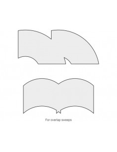 Ruitenwisser "W38L", 12V, 28mm as tbv 2 ramen 2