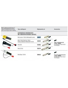 Navulset Pilot automatische reddingvesten 2