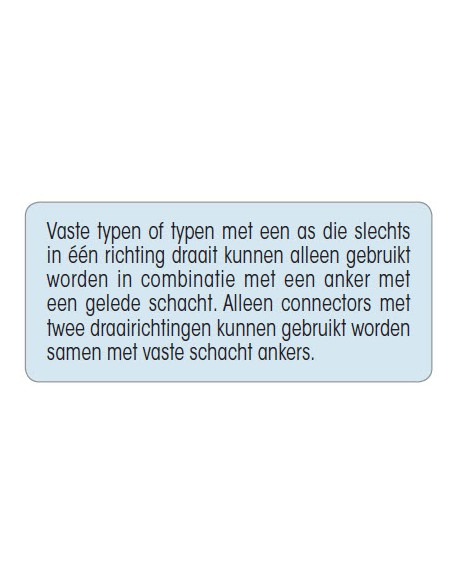 Ankerconnector gegalvaniseerd staal div. maten