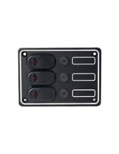 SWITCH PANEL WATERPROOF 3 GANG