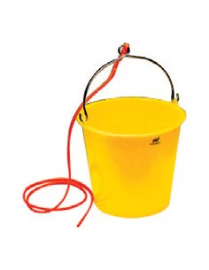 Plastic puts met lijn 10L 2