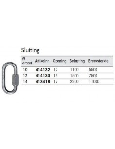 QUICK LINK GALVA   2