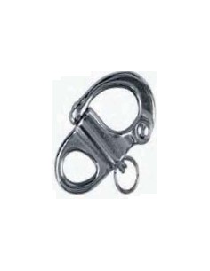 Snapsluiting met oog rvs 