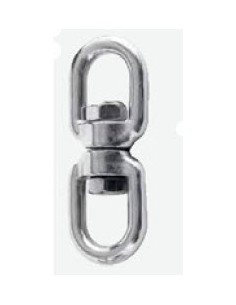 SWIVEL SHACKLE 2EYE 316