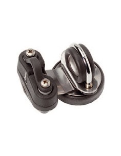 Grootzeil warteloog met RVS wartel met oog en klem