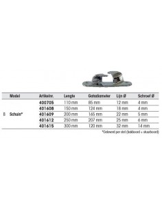 CHROMED BRASS FAIRLE 2