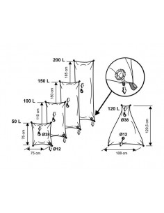 Flexibele watertank  2