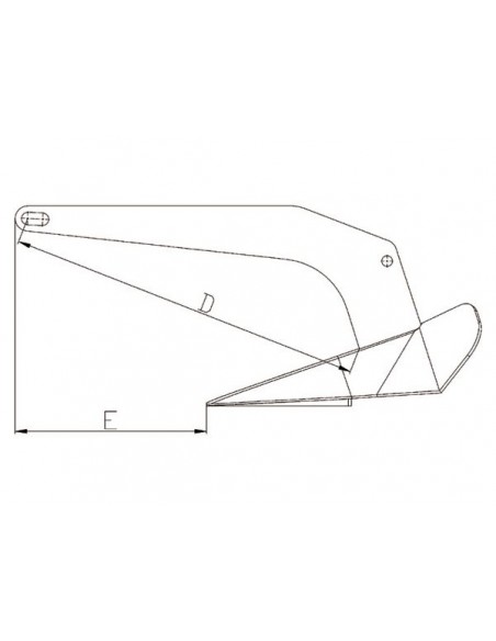 Ploegschaaranker Talamex DC anker div. maten
