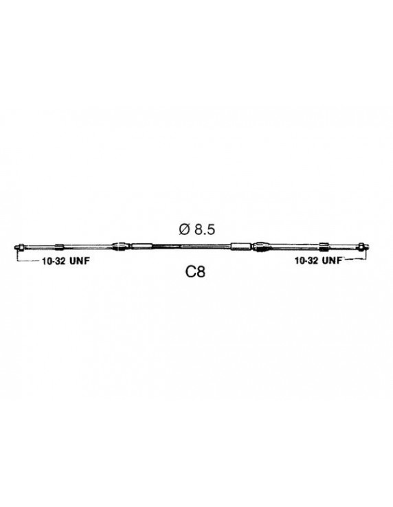 C8 MOTORBEDIENiNGSKABEL