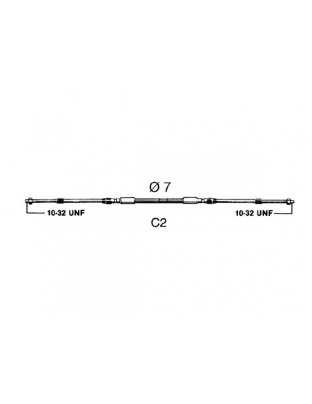 C2 MOTORBEDIENINGSKABEL