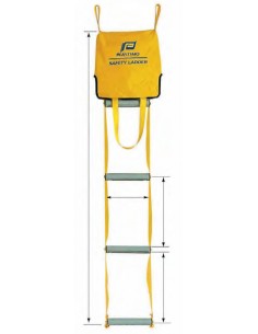 SAFETY LADDER YELLOW