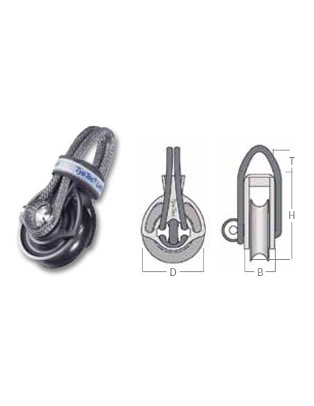 High load enkel blok lang of kort div. maten